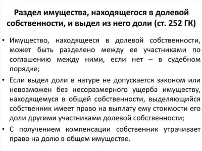 Судебная практика: дело о прекращении права собственности на долю в жилом доме