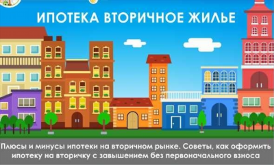 Ипотека на вторичное жилье от 13,6%